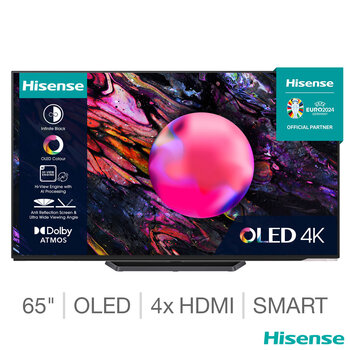 Hisense 65A85KTUK 65 Inch OLED 4K UHD Smart TV