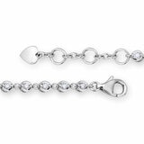 1.50ctw Round Brilliant Cut Diamond Bracelet, 18ct White Gold