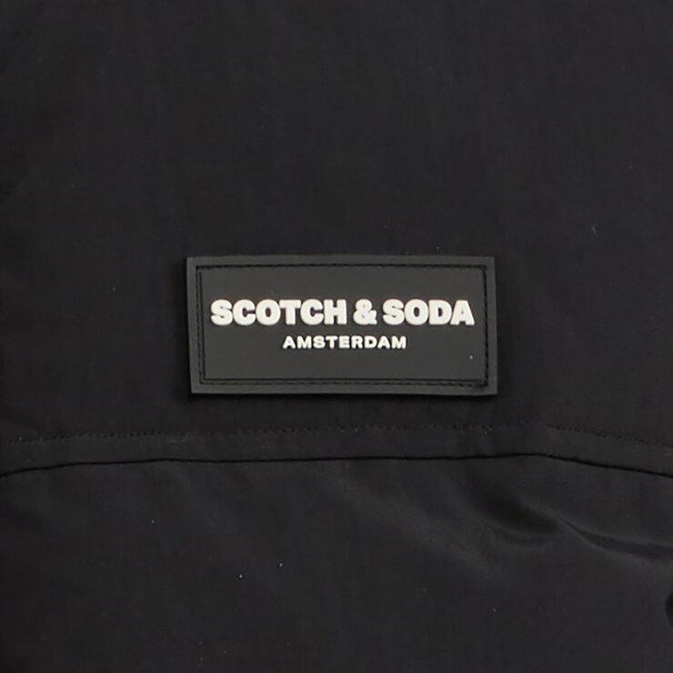 Scotch & Soda Mens Vest in Black, Extra Large