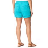Briggs Ladies Linen Short in Blue