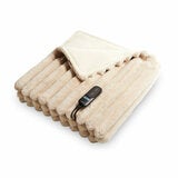 Duux Yentl Heated Faux Fur Overblanket In 2 Colours, 200 x 200 cm