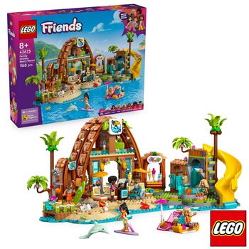 LEGO Friends Family Holiday Beach Resort - Model 42673 (8+ Years)