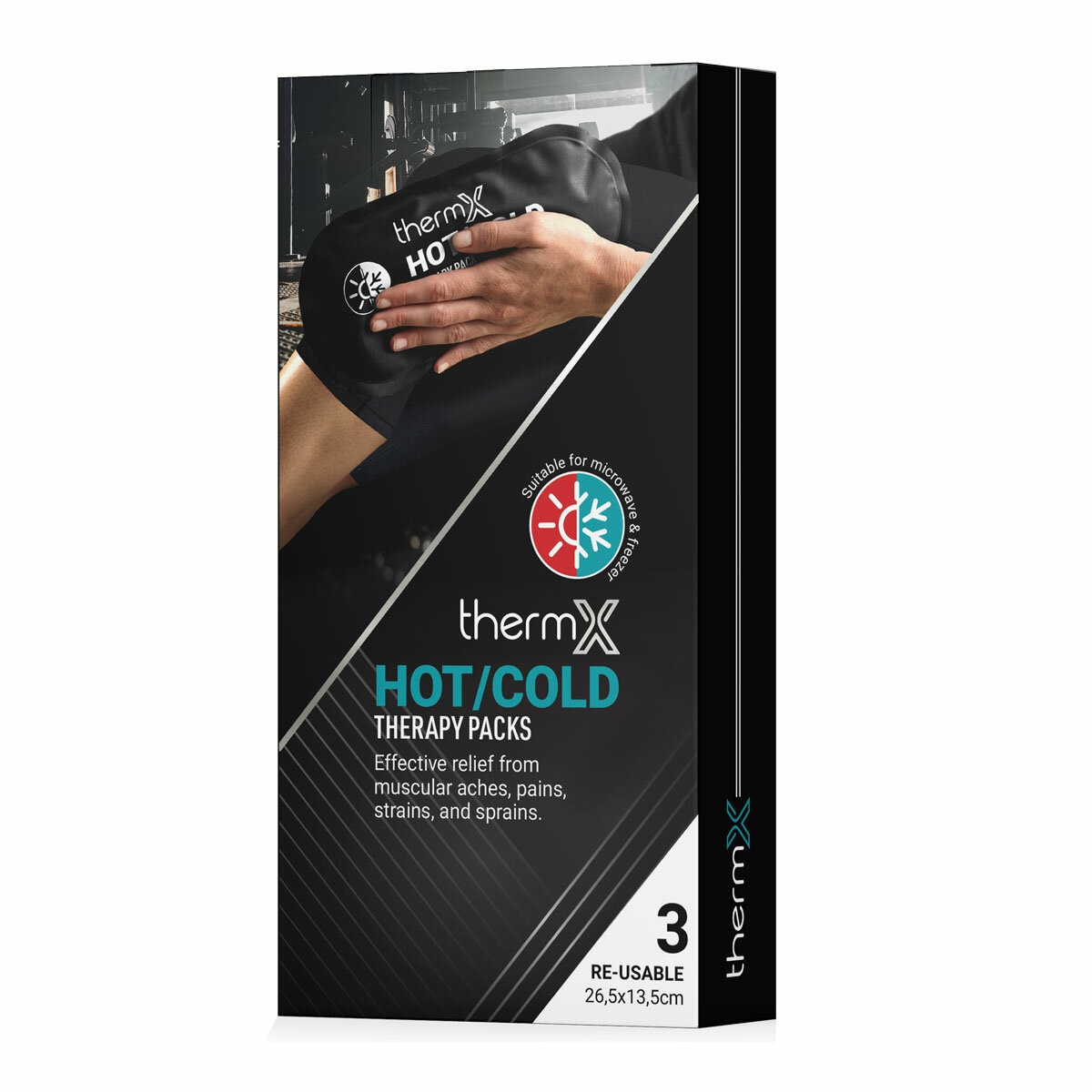 ThermX Hot/Cold Therapy Packs, 3 Pack