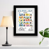 Official Paddington Framed Stamps Collectors Sheet by Royal Mail. Ready to hang gift.
