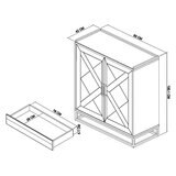 Bentley Designs Greenwich Drinks Cabinet