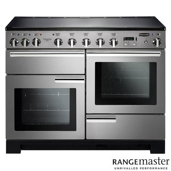 Rangemaster PDL110EISS/C Induction Range Cooker, A Rated in Stainless Steel