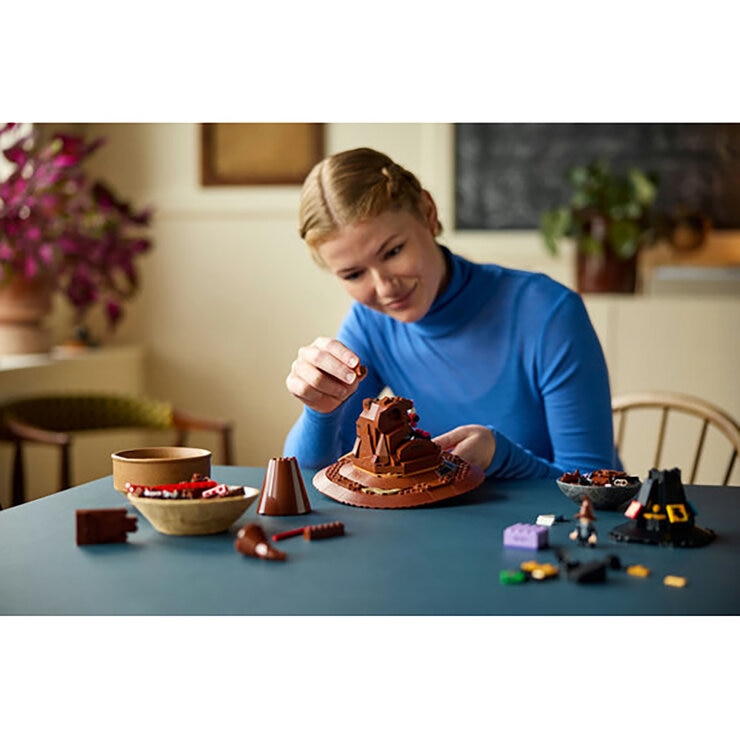 Buy LEGO Harry Potter Talking Sorting Hat Lifestyle Image at Costco.co.uk