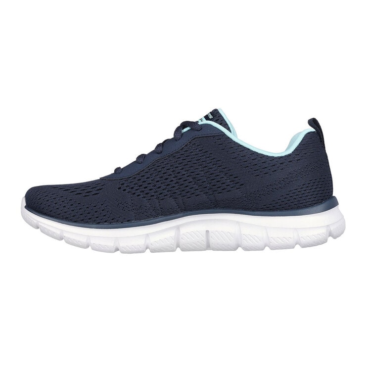 Skechers Ladies Track Staple Trainer in Navy