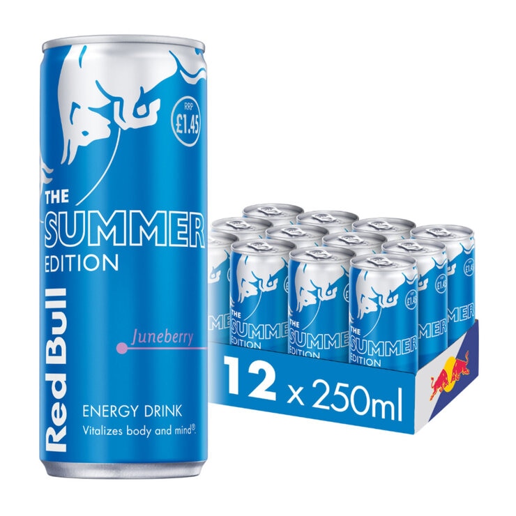 Red Bull Juneberry Edition, 12 x 250ml Red Bull Juneberry Edition, 12 x 250ml