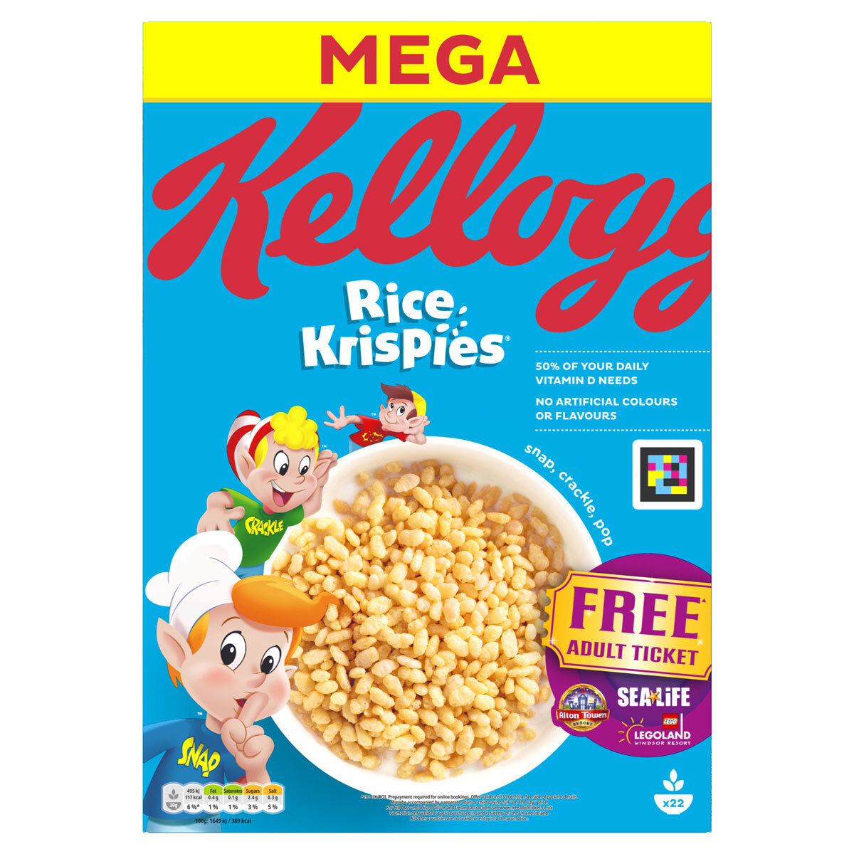 Kellogg's Rice Krispies, 660g