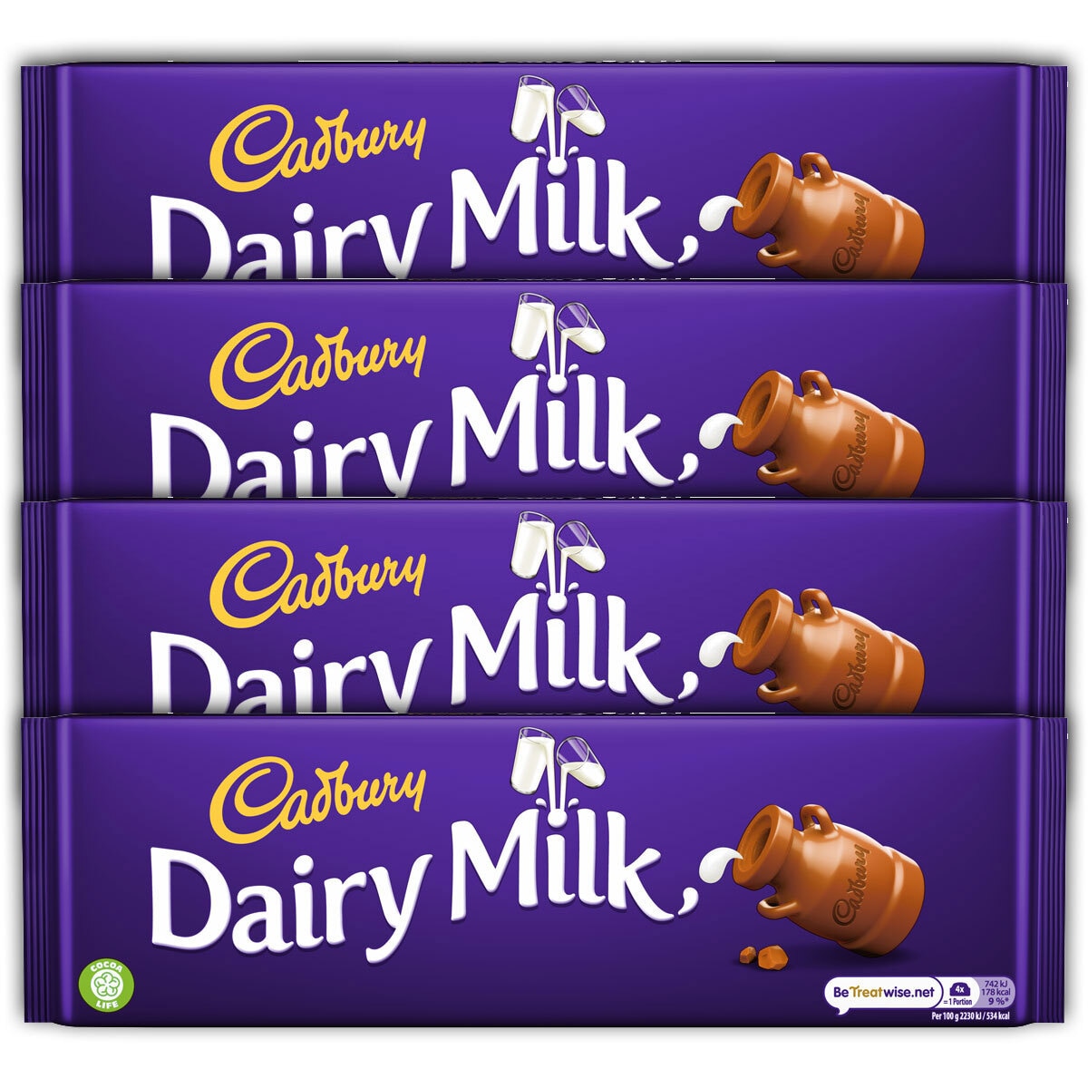 Dairy Milk Bar image x 4