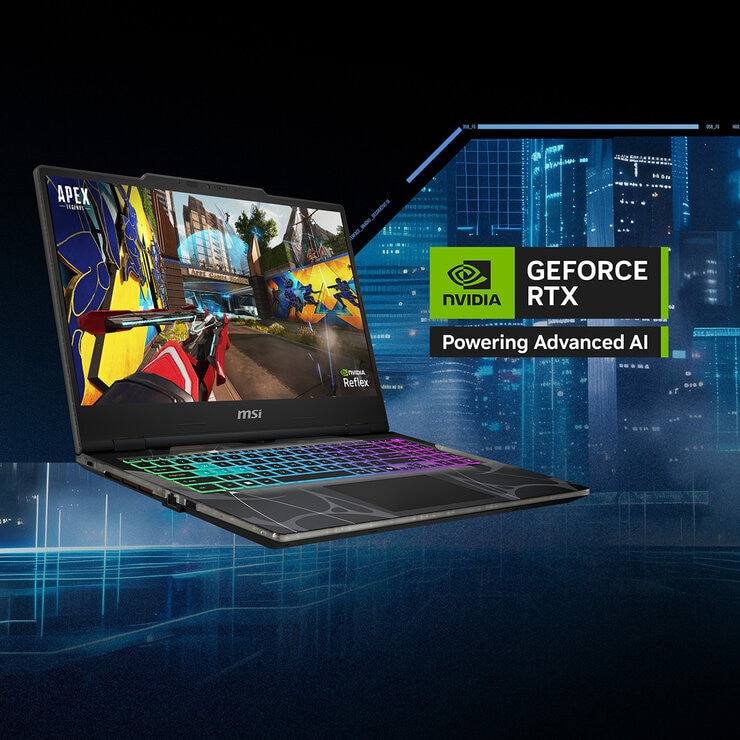 MSI Cyborg, Intel Core 7, 16GB RAM, 1TB SSD, NVIDIA GeForce RTX 5060, 15.6 Inch Gaming Laptop
