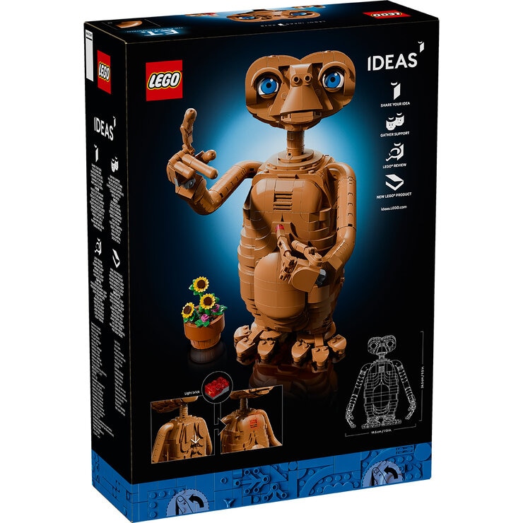 LEGO Ideas ET: The Extra-Terrestrial - Model 21370 (18+ Years) LEGO Ideas ET: The Extra-Terrestrial - Model 21370 (18+ Years)