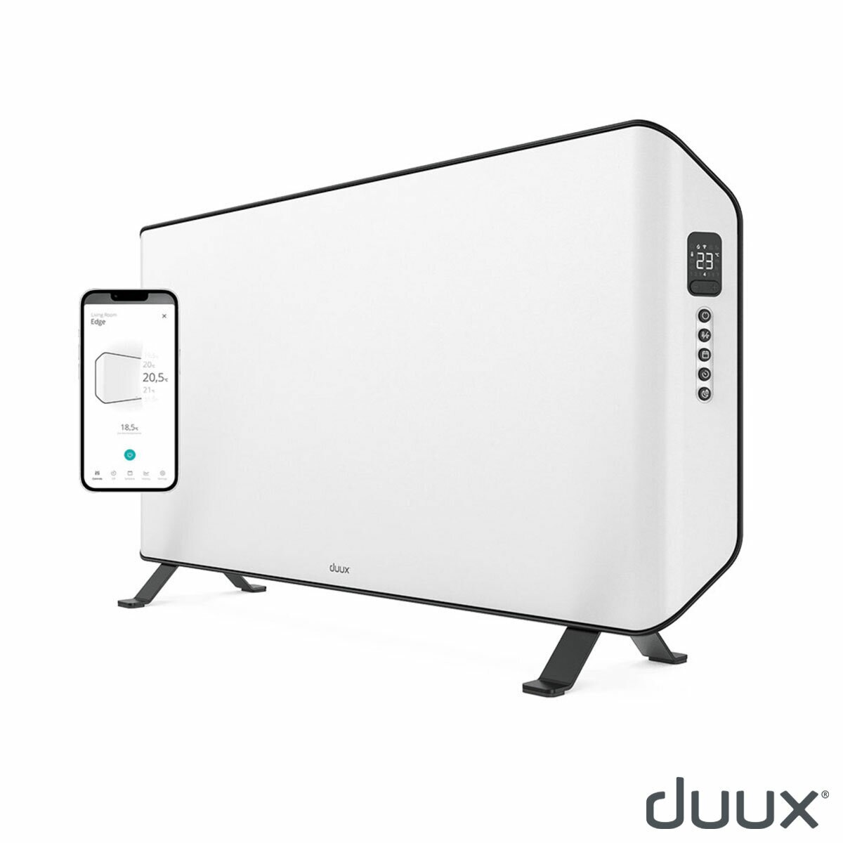 Duux Edge Smart Convector Heater Gen 2 1000W, DXCH21UK Duux Edge Smart Convector Heater Gen 2 1000W, DXCH21UK