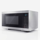 Side Profile of Sharp 28 Litre 900W Digital Microwave with 1100W Grill