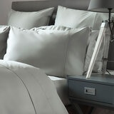 600 thread count duvet cover in platinum