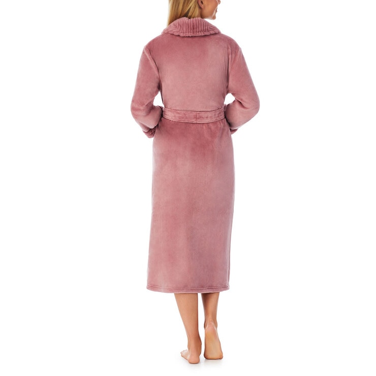Carole Hochman Women's Plush Robe in Rose