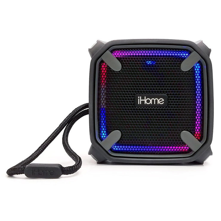 iHome IBT371 Waterproof, Shockproof Bluetooth Speaker with Accent