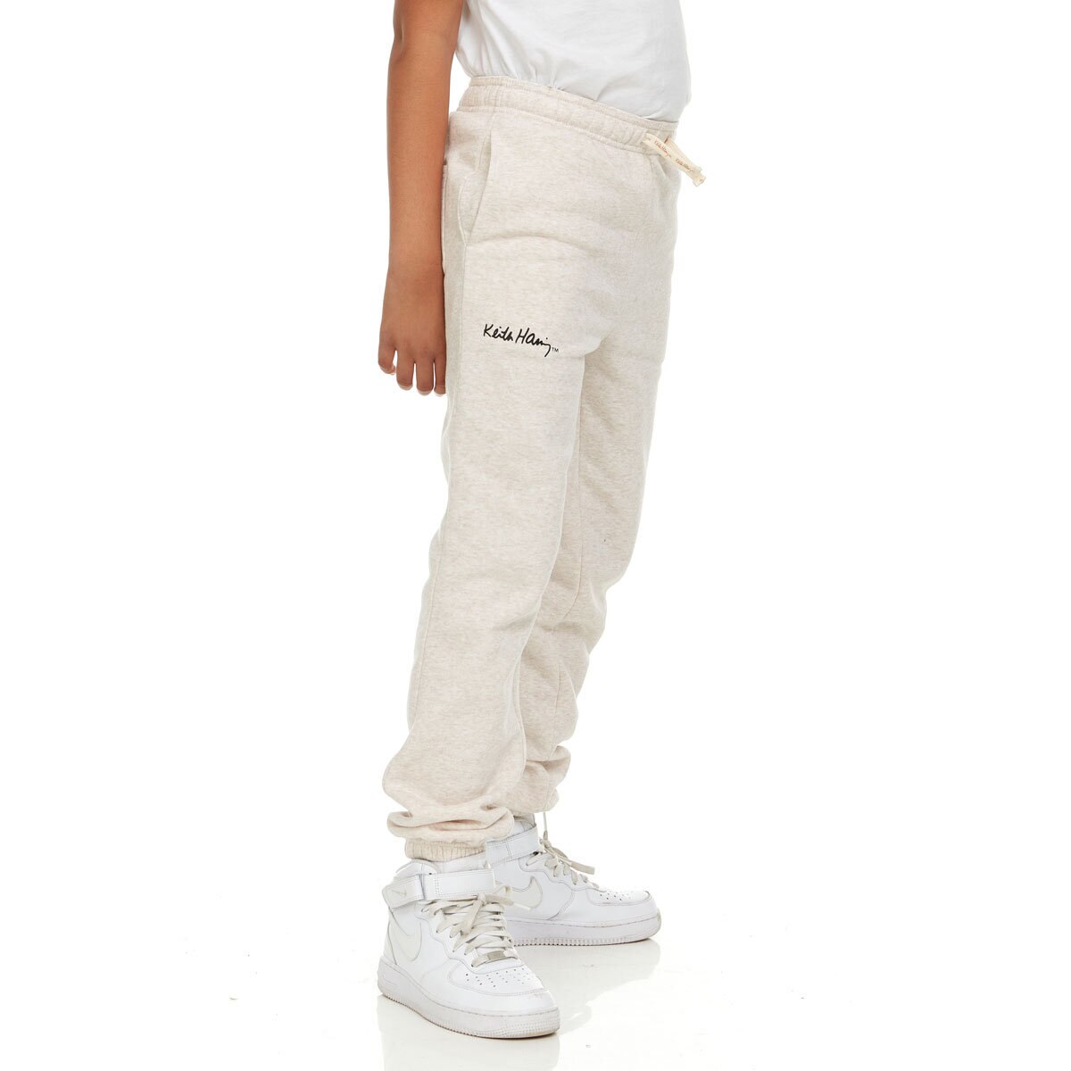 Keith Haring Youth Jogger in Beige