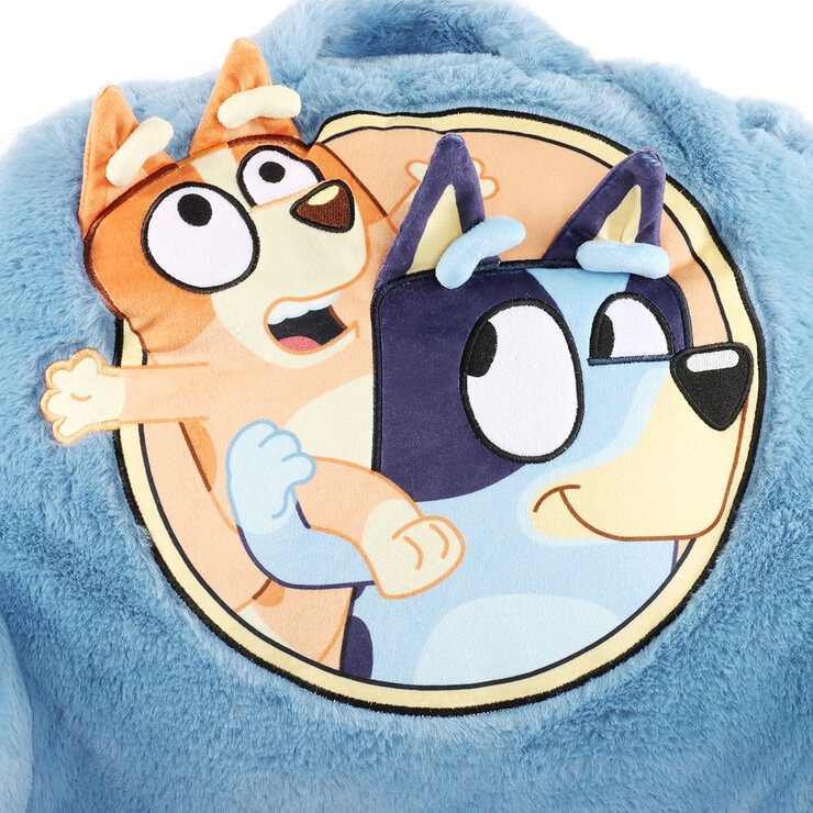 Disney Character Faux Fur Bed Rest, Bluey