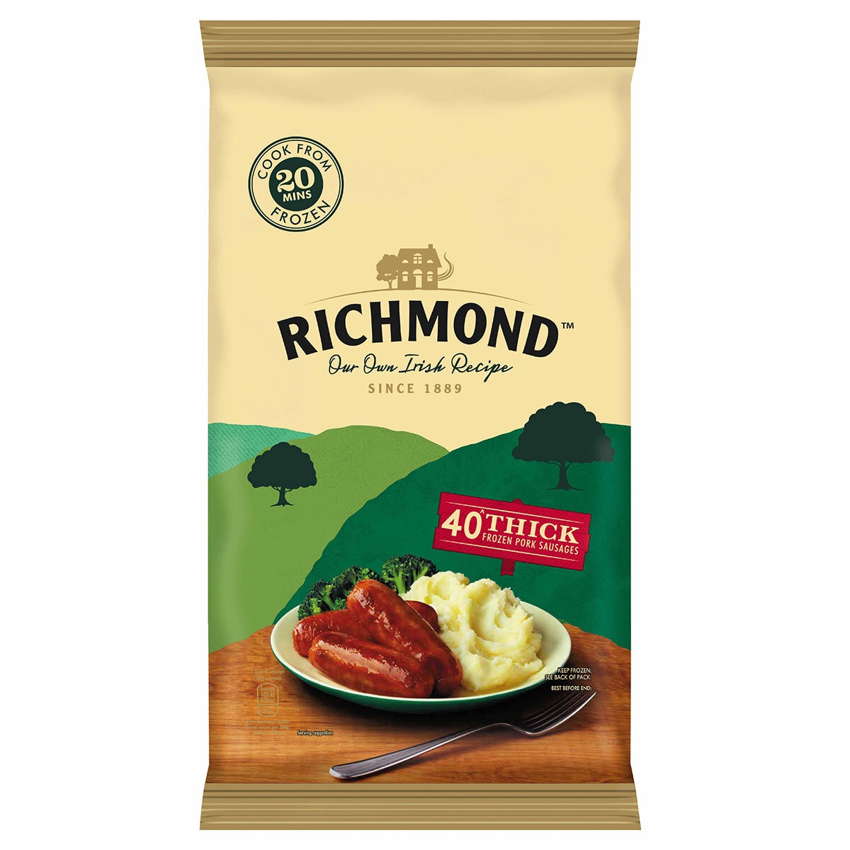 Artwork for 40pk of Richmond Sausages