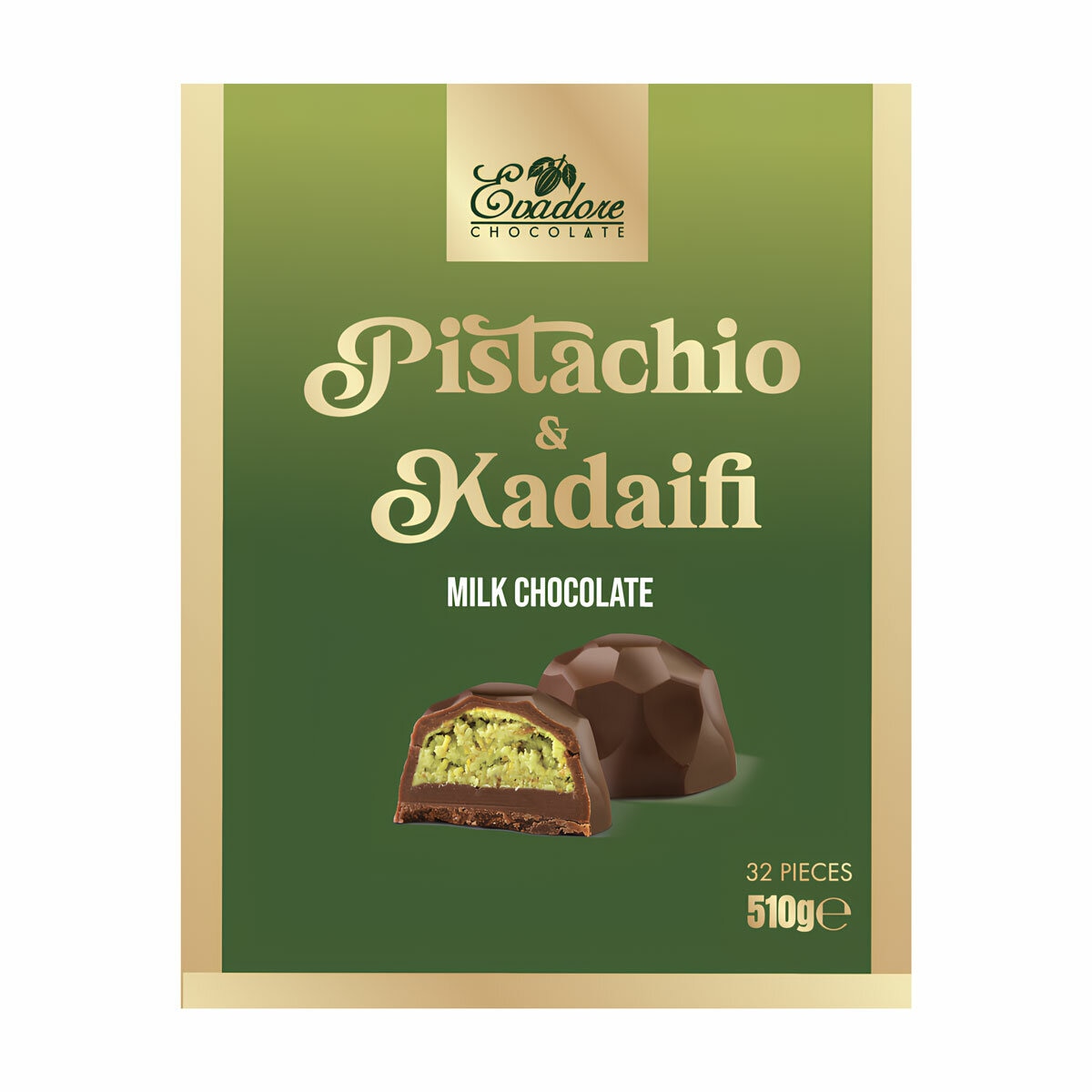 EVADORE PISTACHIO&KADAIFI CHOCS 510G
