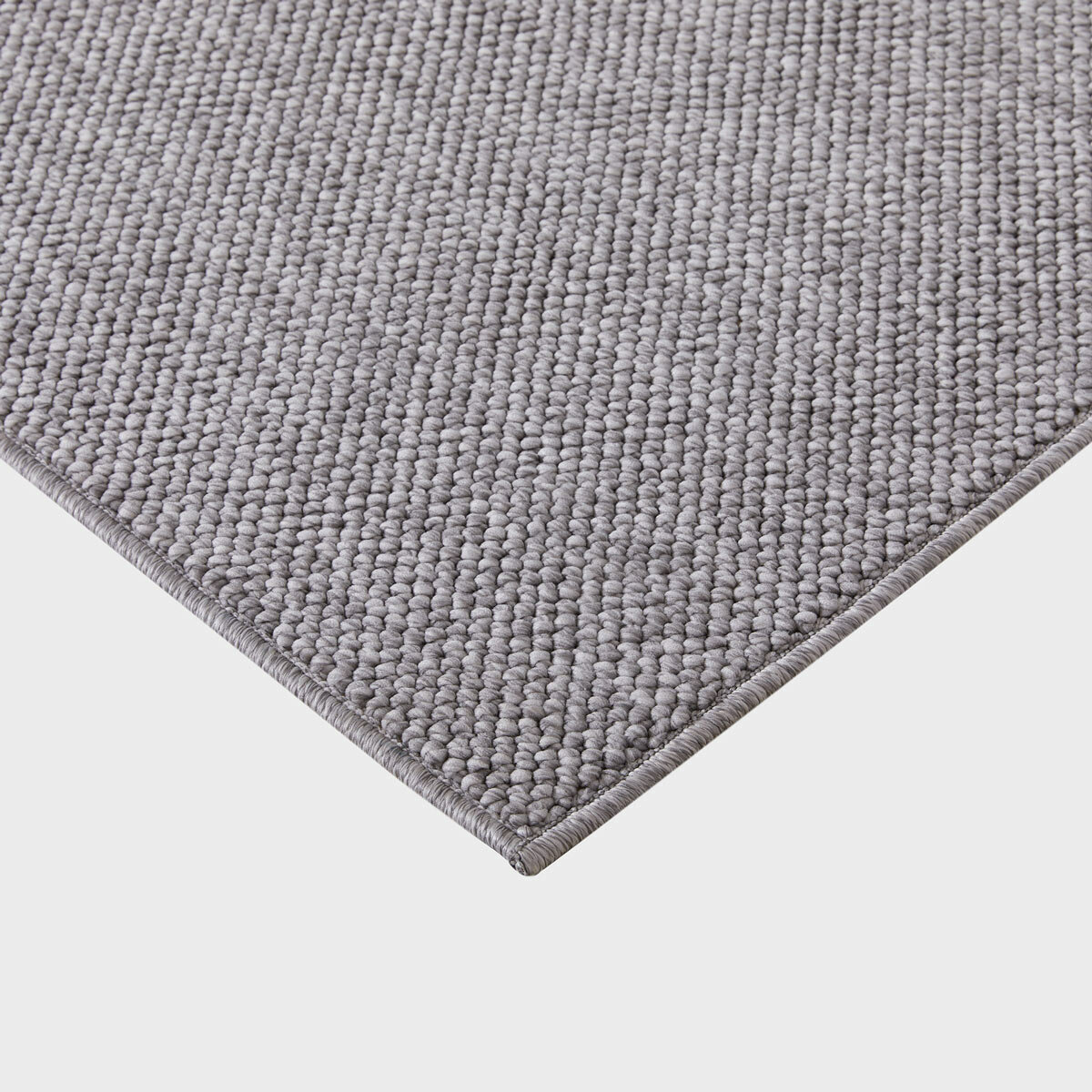 Off The Loom Runner in Grey, 60 x 213 cm