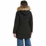 Sanctuary Women's Walker Coat with Faux Fur Hood Sanctuary Women's Walker Coat with Faux Fur Hood