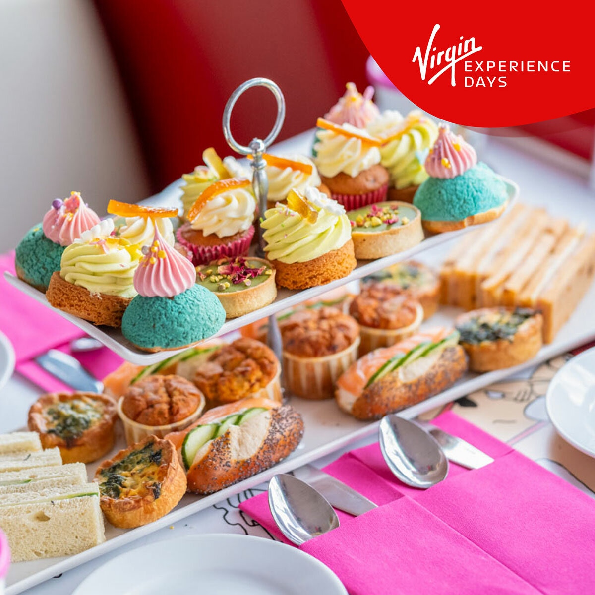 Virgin Experience Days B Bakery Afternoon Tea on a London Bus for Two
