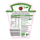 HEINZ Organic Tomato Ketchup Nutritional Information