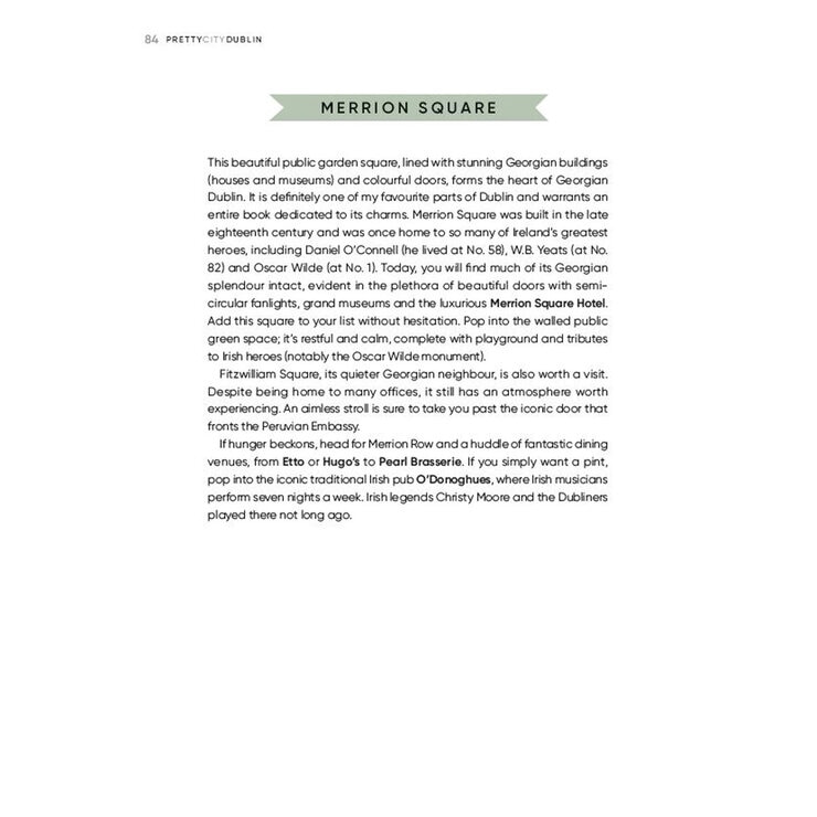 Description of Merrion Square Description of Merrion Square