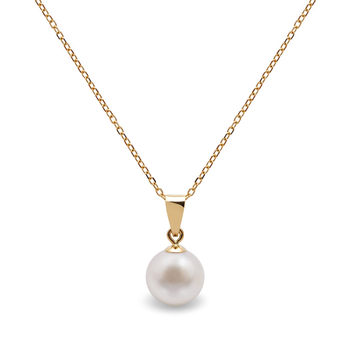 7.5mm Akoya Pearl Pendant, 18ct Yellow Gold