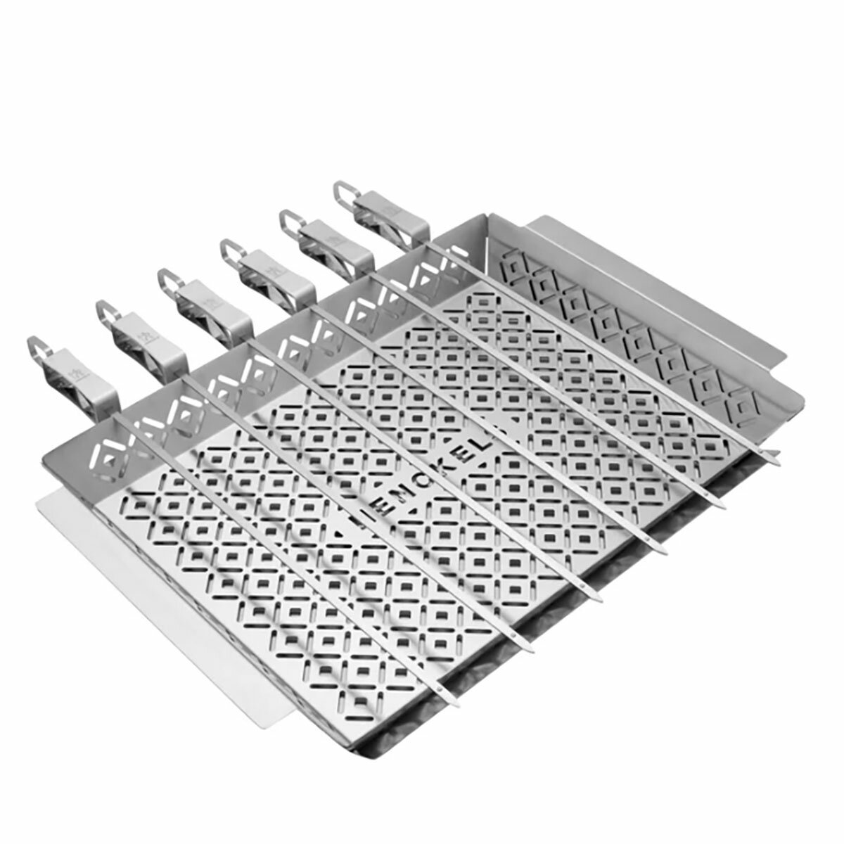 Henckels BBQ Trays & Skewer Set, 8 Piece Henckels BBQ Trays & Skewer Set, 8 Piece