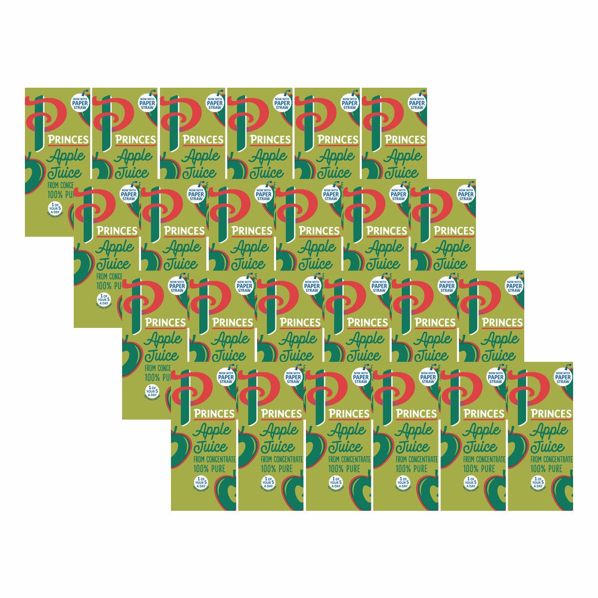 Princes Apple Juice, 24 x 200ml Princes Apple Juice, 24 x 200ml