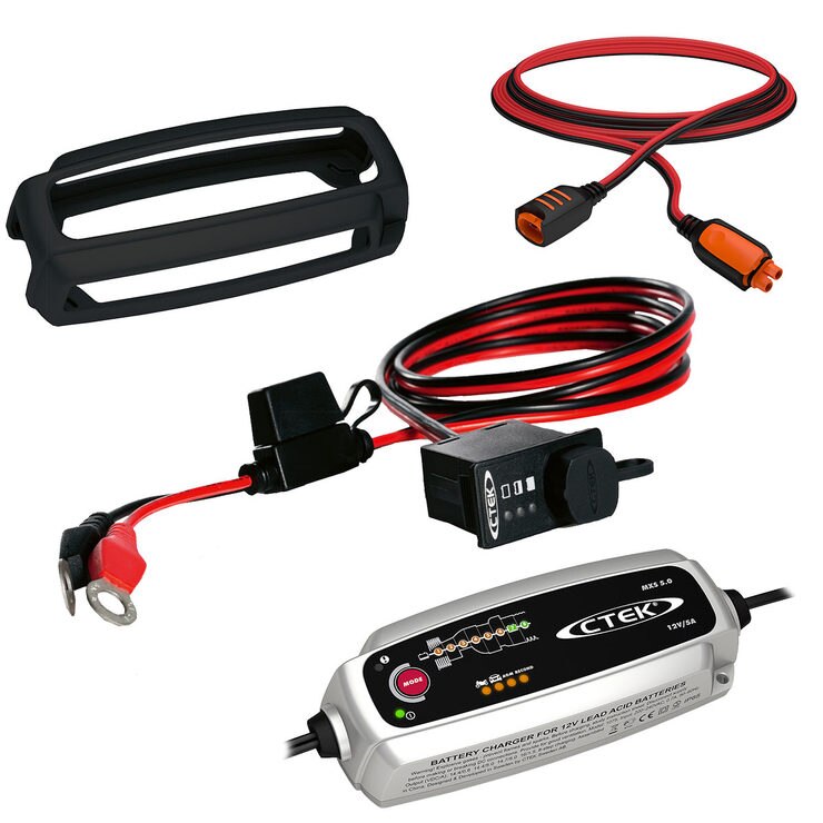 CTEK MXS 5.0 12V Smart Battery Car Charger Bundle Pack Costco UK