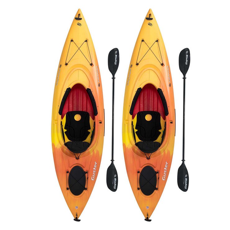 Lifetime 10ft (305cm) 1 Person Guster Sit in Kayak Pack of 2 Costco UK