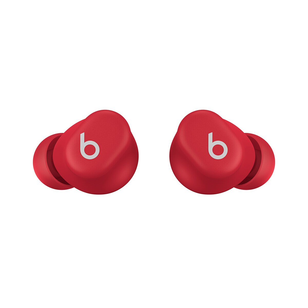 Beats Solo Buds True Wireless Earbuds in Transparent Red, MUW03ZM/A