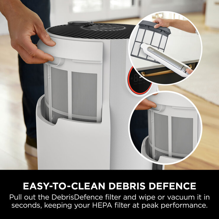 Shark NeverChanges Air Purifier Max Lifestyle Image Shark NeverChanges Air Purifier Max Lifestyle Image