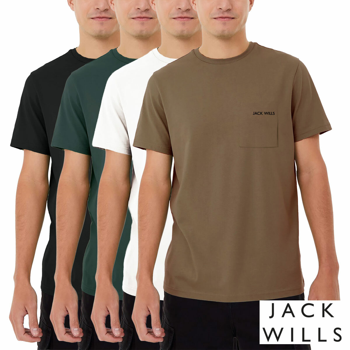 Jack Wills Mens Short Sleeve Pocket T-Shirt