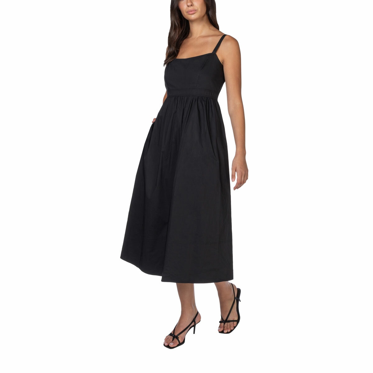 Wellworn Ladies Poplin Dress in Black