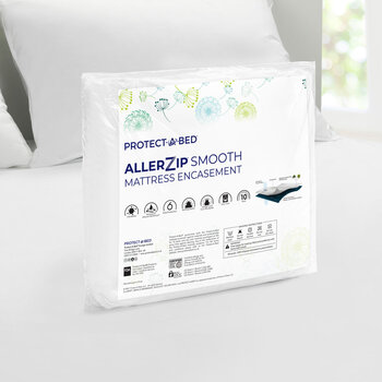 Protect-A-Bed AllerZip Smooth Mattress Encasement in 4 Sizes