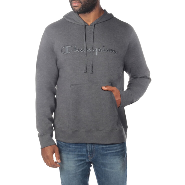 Champion Men's Pullover Hoody Grey