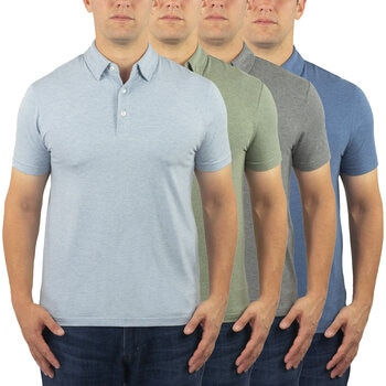 Jachs Men's Pima Blend Polo Shirt