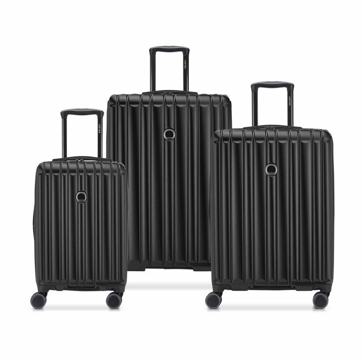 DELSEY TAKE OFF 3-PIECE HARDSIDE SPINNER LUGGAGE SET DELSEY TAKE OFF 3-PIECE HARDSIDE SPINNER LUGGAGE SET