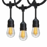 Feit 48ft (14.6m) 24 LED Indoor/Outdoor Weatherproof String Lights Set