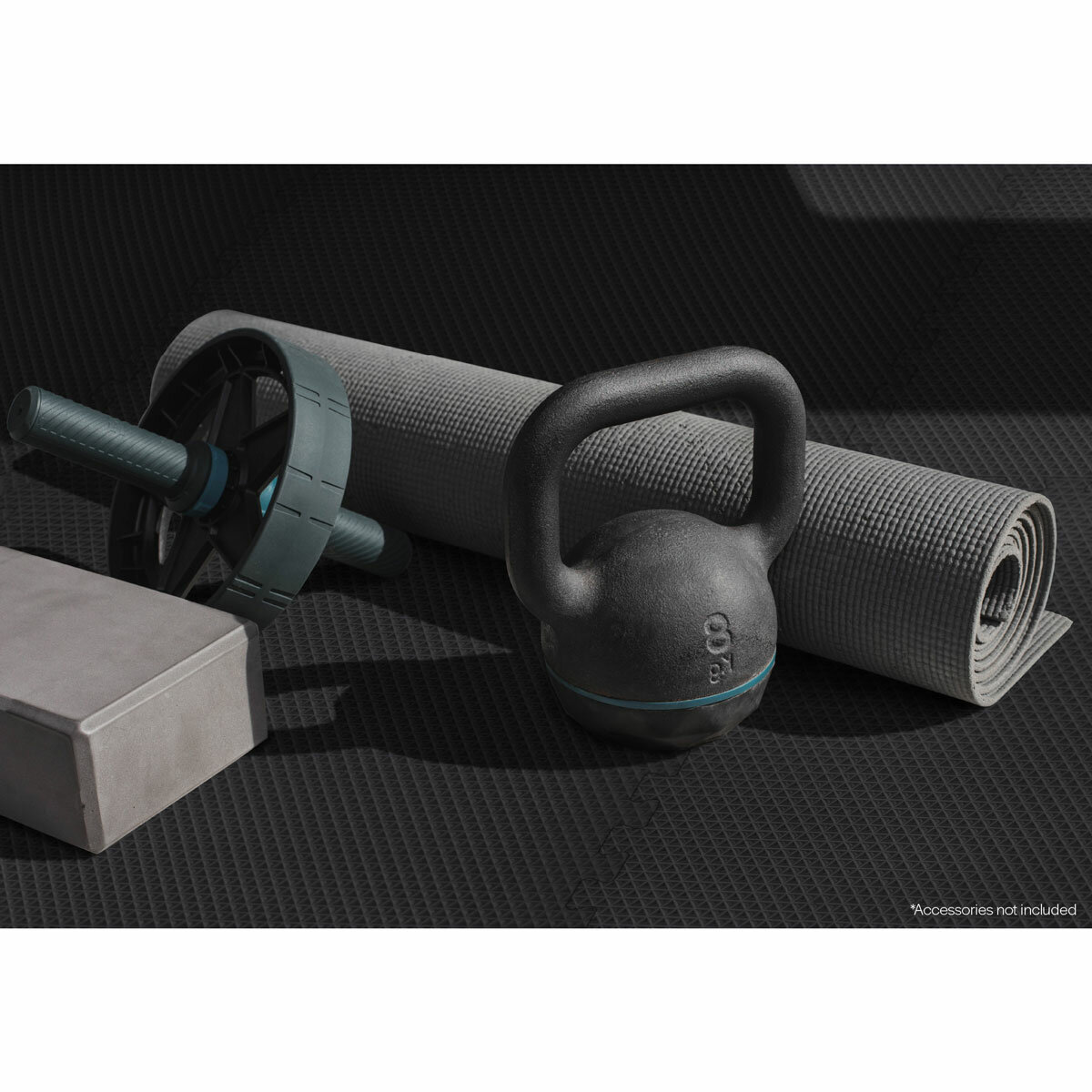 Norsk Reversible Foam Flooring, 6 Pack - 61 x 61cm (Total of 2.23m² Per Pack)