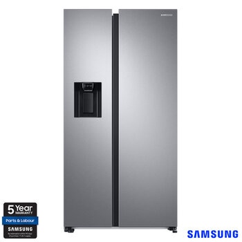 Samsung Series 7 RS68A8820SL/EU, Side by Side Fridge Freezer, F Rated in Silver 