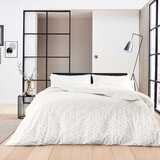 DKNY Paley Park Duvet Cover Set in White, Double