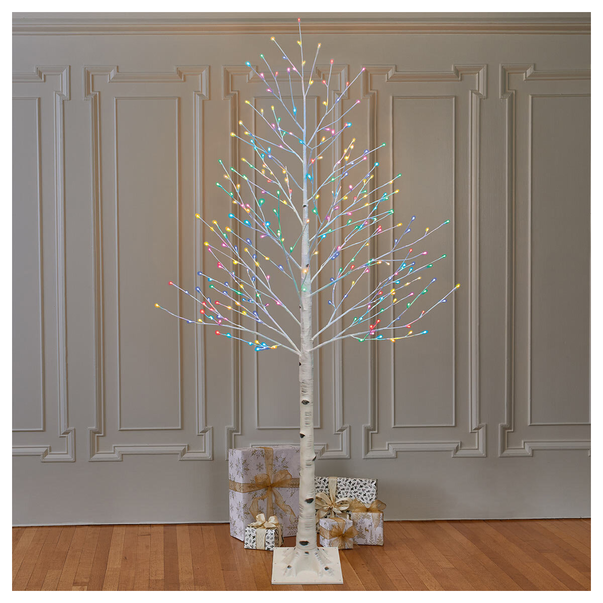 Buy Colour Select LED Birch Tree Lifestyle3 Image at Costco.co.uk