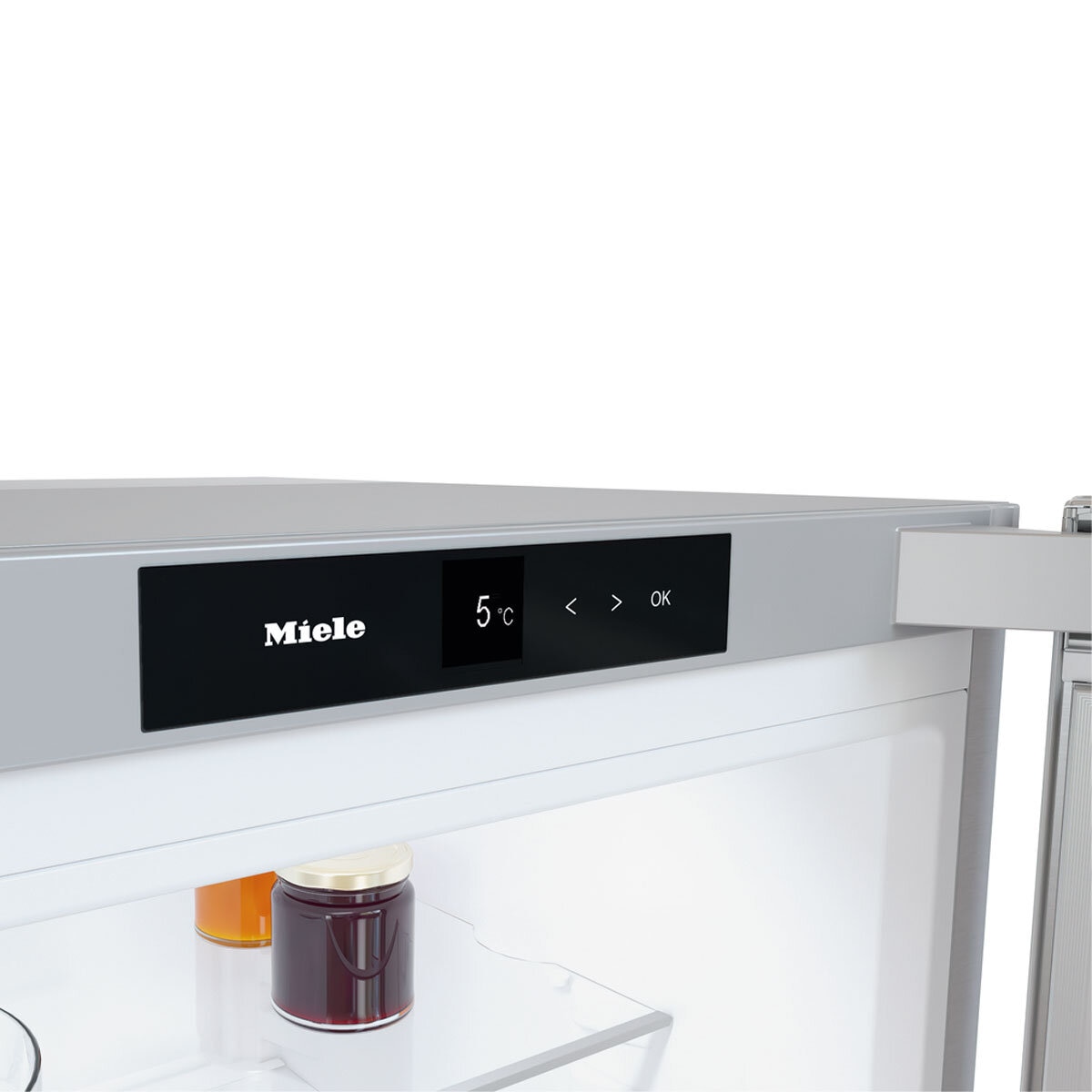 Miele KD 4383 DD Fridge, D Rated in Clean Steel